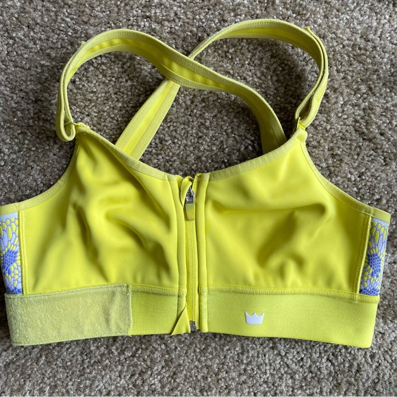 SHEFIT Other - SheFit Flex Bra Yellow Purple Luxe